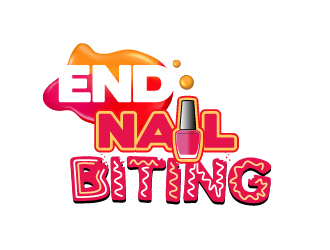 End Nail Biting logo design by Loregraphic