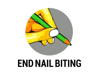 End Nail Biting logo design by AnandArts