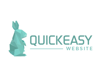 QuickEasy.Website logo design by cybil