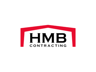HMB Contracting  logo design by alby