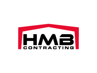 HMB Contracting  logo design by labo