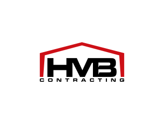 HMB Contracting  logo design by qonaah