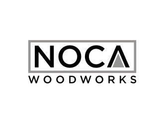 NOCA Woodworks logo design by sabyan