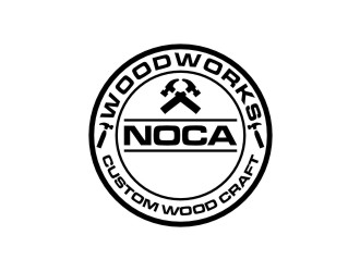 NOCA Woodworks logo design by sabyan