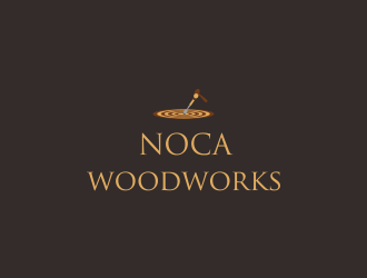 NOCA Woodworks logo design by kevlogo