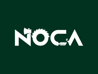 NOCA Woodworks logo design by GETT