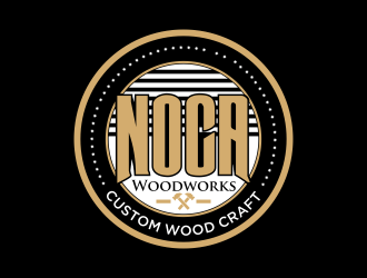 NOCA Woodworks logo design by Mahrein