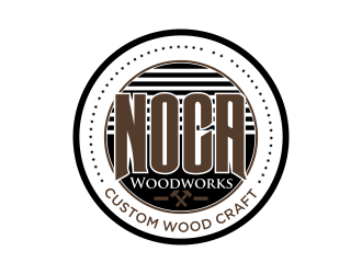 NOCA Woodworks logo design by Mahrein