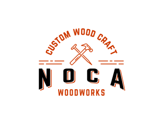 NOCA Woodworks logo design by funsdesigns
