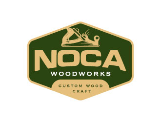 NOCA Woodworks logo design by CreativeKiller