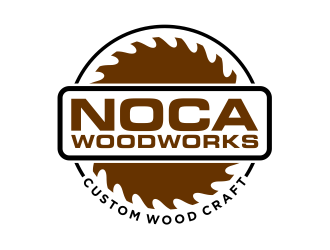 NOCA Woodworks logo design by cintoko