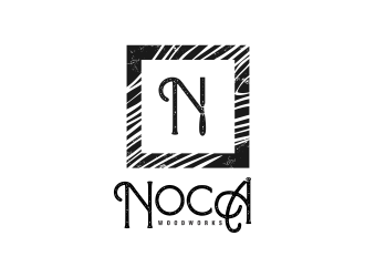 NOCA Woodworks logo design by Arxeal