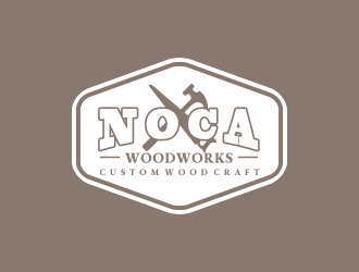 NOCA Woodworks logo design by afra_art