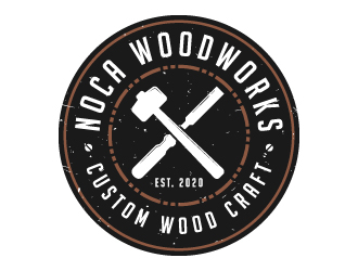 NOCA Woodworks logo design by akilis13