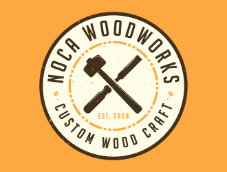 NOCA Woodworks logo design by akilis13