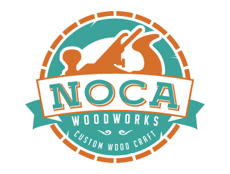 NOCA Woodworks logo design by akilis13