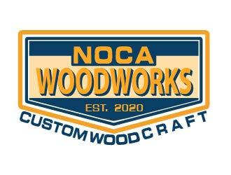 NOCA Woodworks logo design by Suvendu
