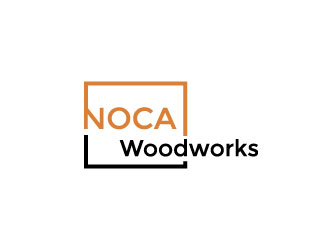 NOCA Woodworks logo design by aryamaity