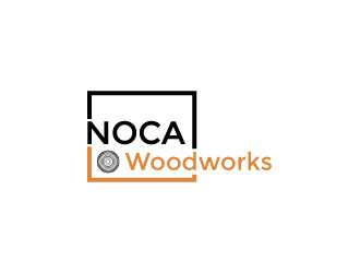 NOCA Woodworks logo design by aryamaity