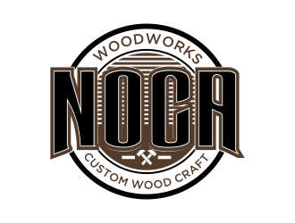 NOCA Woodworks logo design by Mahrein