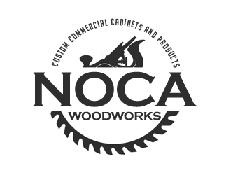 NOCA Woodworks logo design by kunejo