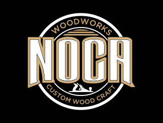 NOCA Woodworks logo design by Mahrein
