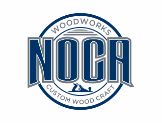 NOCA Woodworks logo design by Mahrein