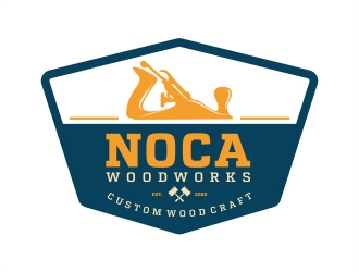 NOCA Woodworks logo design by Alfatih05