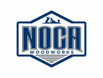 NOCA Woodworks logo design by Mahrein