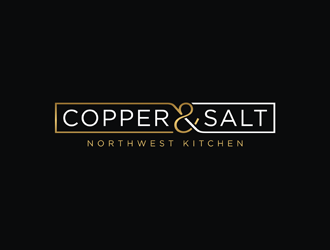 Copper & Salt Northwest Kitchen logo design by Rizqy