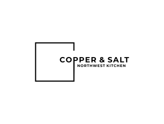 Copper & Salt Northwest Kitchen logo design by diki