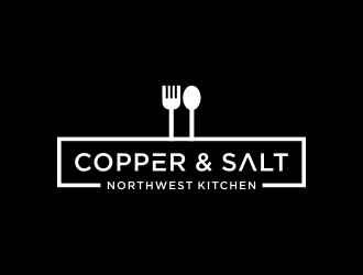 Copper & Salt Northwest Kitchen logo design by dodihanz