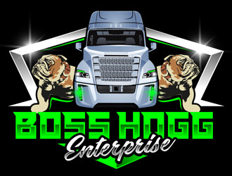 BOSS HOGG ENTERPRISE logo design by DreamLogoDesign