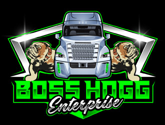 BOSS HOGG ENTERPRISE logo design by DreamLogoDesign