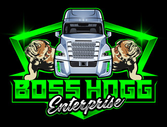 BOSS HOGG ENTERPRISE logo design by DreamLogoDesign