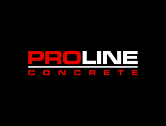 Pro-Line Concrete  logo design by Avro