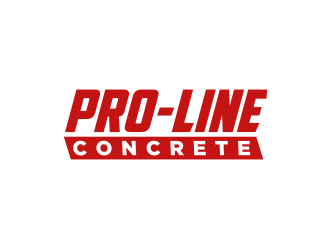 Pro-Line Concrete  logo design by GemahRipah