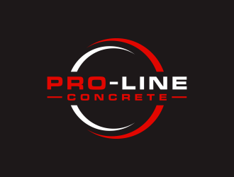Pro-Line Concrete  logo design by Devian