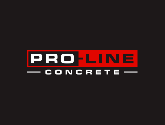 Pro-Line Concrete  logo design by Devian