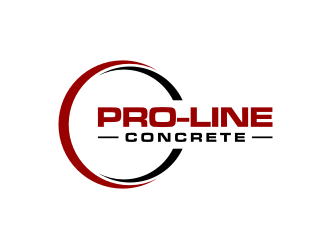 Pro-Line Concrete  logo design by asyqh