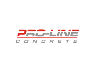 Pro-Line Concrete  logo design by Rizqy