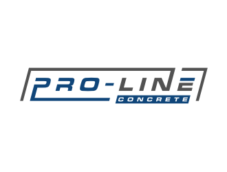 Pro-Line Concrete  logo design by Zhafir