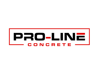 Pro-Line Concrete  logo design by ndaru