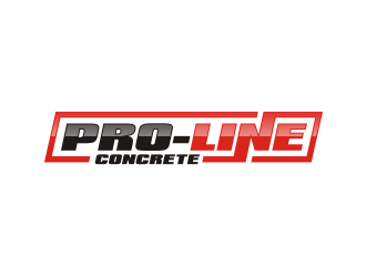 Pro-Line Concrete  logo design by veter