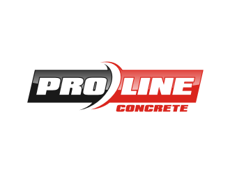 Pro-Line Concrete  logo design by veter