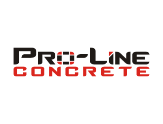 Pro-Line Concrete  logo design by BrightARTS