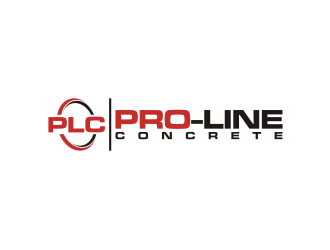 Pro-Line Concrete  logo design by rief