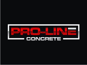 Pro-Line Concrete  logo design by wa_2