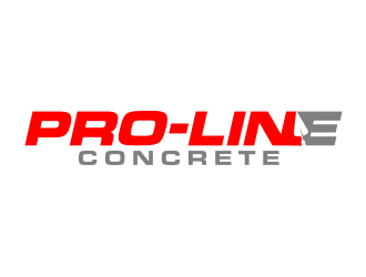 Pro-Line Concrete  logo design by coco