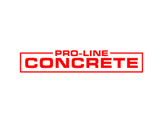 Pro-Line Concrete  logo design by aflah